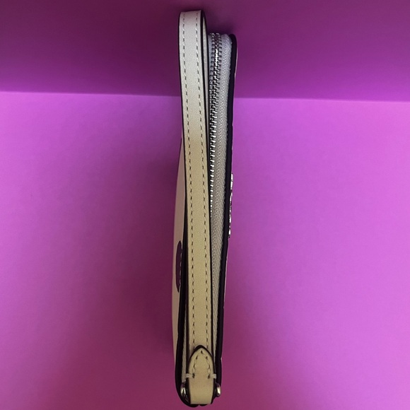 Coach Cherry Corner Zip Wristlet - Picture 6 of 14